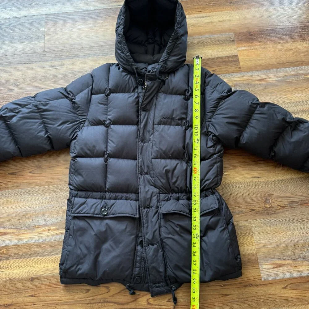 Vintage Eddie Bauer - Kara‎ Koram - Goose Down Parka Jacket - Black - Small